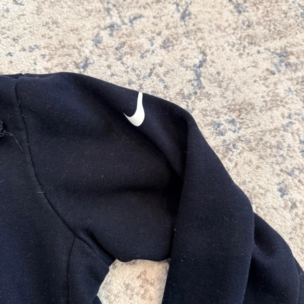 NIKE Dri-FIT Womens Black‎ Graphic Logo Hoodie Sweatshirt Size S